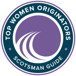 Scotsman Top Women Originators badge